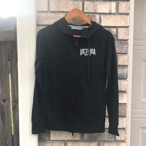 VICTORIA SPORT ZIP DOWN LIGHTWEIGHT JACKET